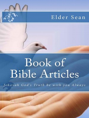 cover image of Book of Bible Articles